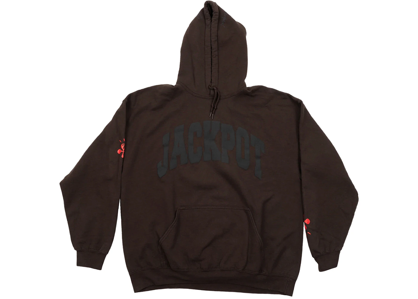 Travis Scott Road to Utopia Las Vegas Jackpot Hoodie Brown